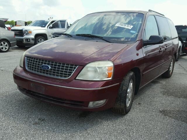 2FMZA522X6BA26138 - 2006 FORD FREESTAR S MAROON photo 2