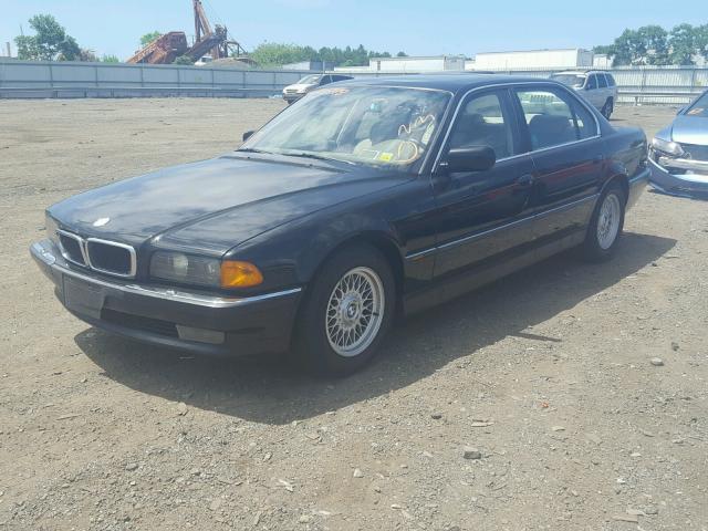 WBAGJ8329VDL41904 - 1997 BMW 740 IL BLACK photo 2