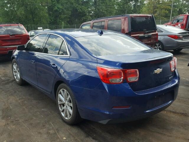 1G11E5SA4DU124109 - 2013 CHEVROLET MALIBU 2LT BLUE photo 3