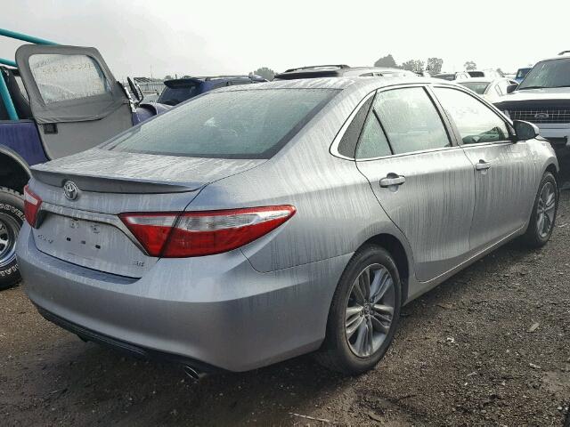 4T1BF1FK1FU875946 - 2015 TOYOTA CAMRY LE SILVER photo 4