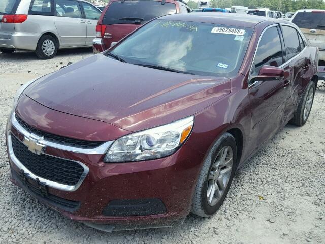1G11C5SL1FF263967 - 2015 CHEVROLET MALIBU 1LT 勃艮第红 照片 2
