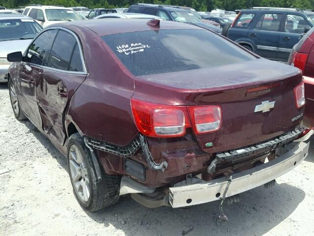 1G11C5SL1FF263967 - 2015 CHEVROLET MALIBU 1LT 勃艮第红 照片 3