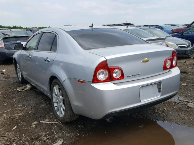 1G1ZE5E17BF194302 - 2011 CHEVROLET MALIBU LTZ 银色 照片 3