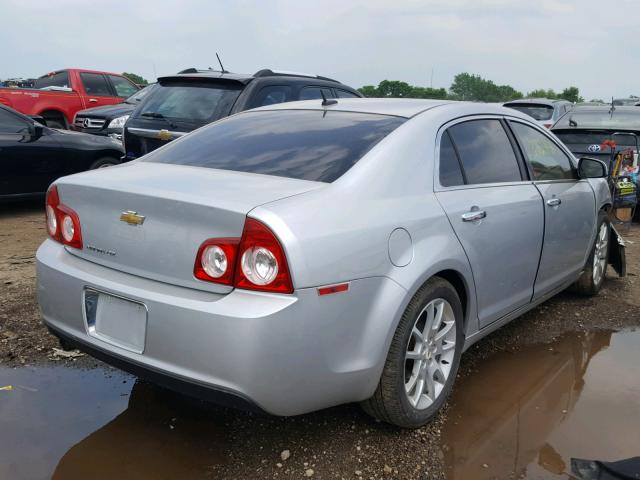 1G1ZE5E17BF194302 - 2011 CHEVROLET MALIBU LTZ 银色 照片 4