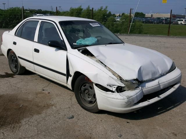 1Y1SK5283XZ421957 - 1999 CHEVROLET GEO PRIZM 白色 照片 1