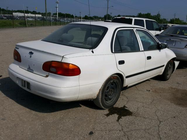 1Y1SK5283XZ421957 - 1999 CHEVROLET GEO PRIZM 白色 照片 4