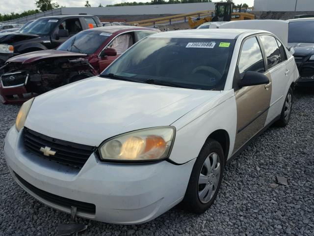 1G1ZS58F48F143185 - 2008 CHEVROLET MALIBU LS თეთრი ფოტო 2