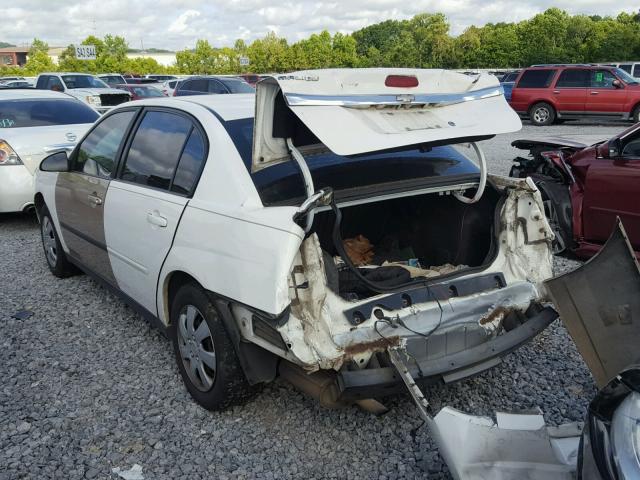 1G1ZS58F48F143185 - 2008 CHEVROLET MALIBU LS თეთრი ფოტო 3