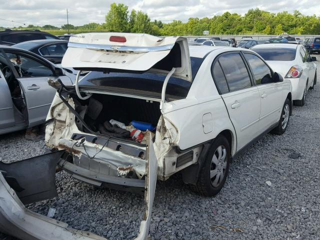 1G1ZS58F48F143185 - 2008 CHEVROLET MALIBU LS თეთრი ფოტო 4