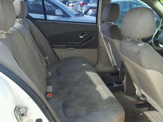 1G1ZS58F48F143185 - 2008 CHEVROLET MALIBU LS თეთრი ფოტო 6