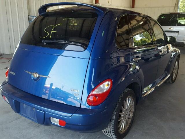 3A8FY68899T520030 - 2009 CHRYSLER PT CRUISER BLUE photo 4