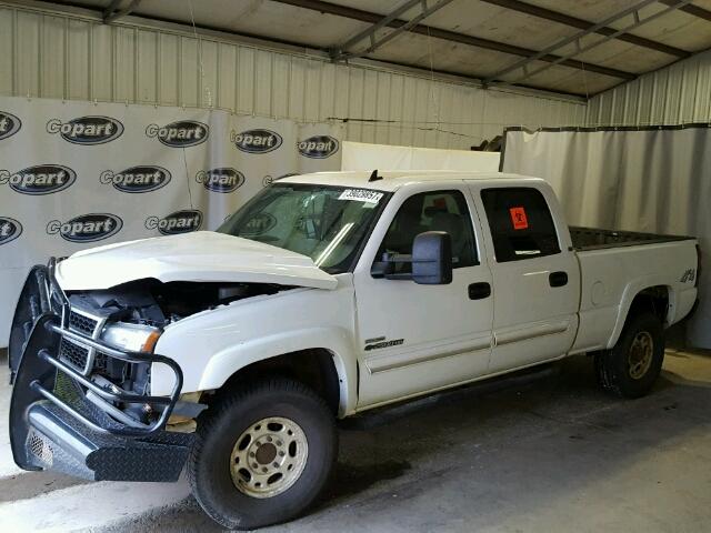 1GCHK23DX6F202941 - 2006 CHEVROLET SILVERADO WHITE photo 2