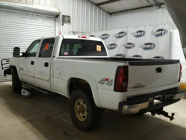 1GCHK23DX6F202941 - 2006 CHEVROLET SILVERADO WHITE photo 3