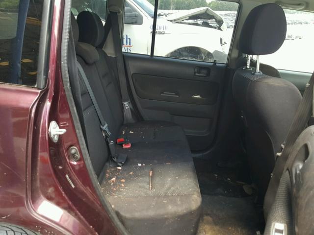 JTLKT324150186659 - 2005 TOYOTA SCION XB Tünd qırmızı foto 6