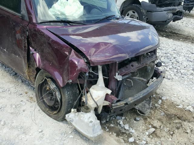 JTLKT324150186659 - 2005 TOYOTA SCION XB Tünd qırmızı foto 9