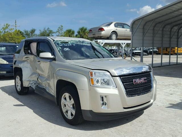 2GKALMEK5F6123634 - 2015 GMC TERRAIN SL GOLD photo 1