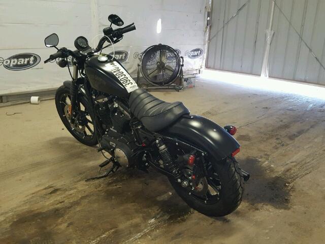 1HD4LE219HC435426 - 2017 HARLEY-DAVIDSON XL883 IRON BLACK photo 3