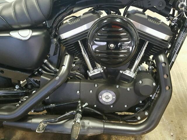 1HD4LE219HC435426 - 2017 HARLEY-DAVIDSON XL883 IRON BLACK photo 7