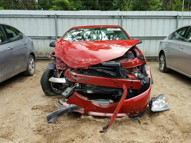 1G2ZG558664165989 - 2006 PONTIAC G6 SE1 RED photo 9