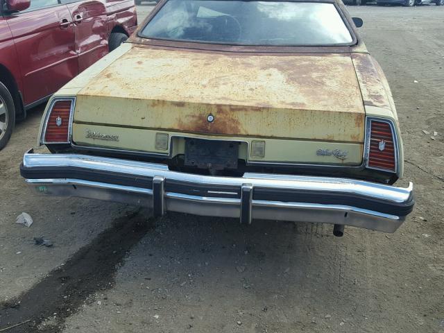 1H57H4B570845 - 1974 CHEVROLET MONTECARLO 黄色 照片 10