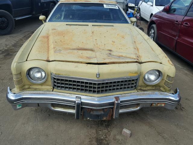 1H57H4B570845 - 1974 CHEVROLET MONTECARLO 黄色 照片 7