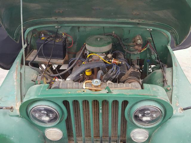 J3F835TA66256 - 1973 AMC JEEP GREEN photo 7