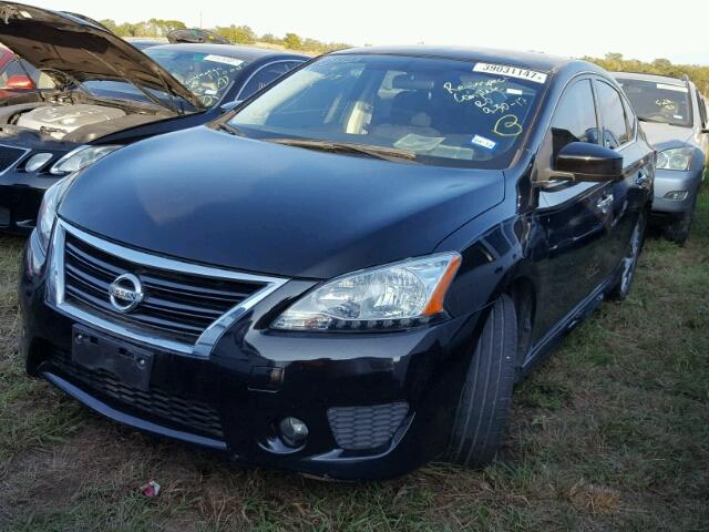 3N1AB7AP6EY221606 - 2014 NISSAN SENTRA SILVER photo 2