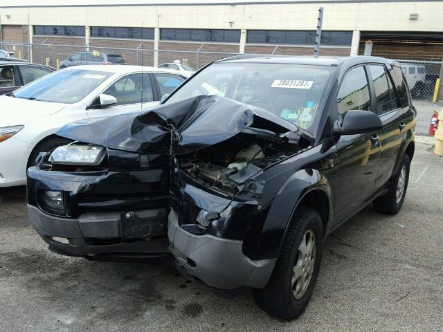 5GZCZ63B73S868927 - 2003 SATURN VUE BLACK photo 2