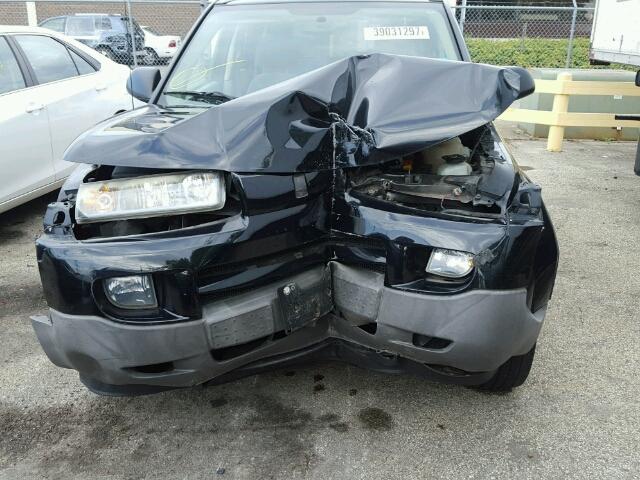 5GZCZ63B73S868927 - 2003 SATURN VUE BLACK photo 9