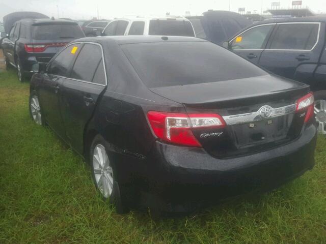 4T1BK1FK3CU018602 - 2012 TOYOTA CAMRY SE BLACK photo 3