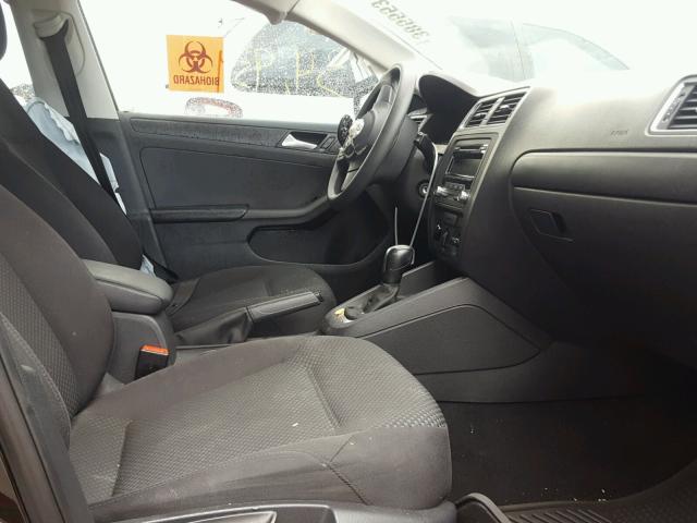 3VW2K7AJ5EM384782 - 2014 VOLKSWAGEN JETTA BASE 黑色 照片 5