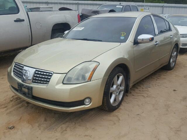 1N4BA41E24C857728 - 2004 NISSAN MAXIMA TAN photo 2