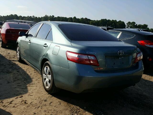 4T4BE46K78R037871 - 2008 TOYOTA CAMRY CE BLUE photo 3