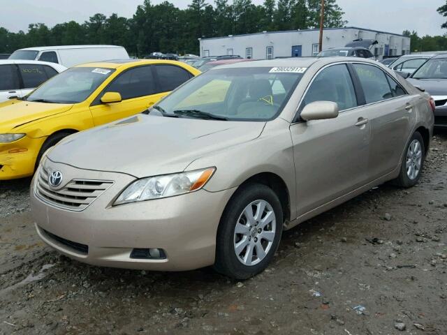 4T1BE46K29U326233 - 2009 TOYOTA CAMRY GOLD photo 2