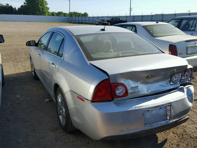 1G1ZG57B994137718 - 2009 CHEVROLET MALIBU LS SILVER photo 3