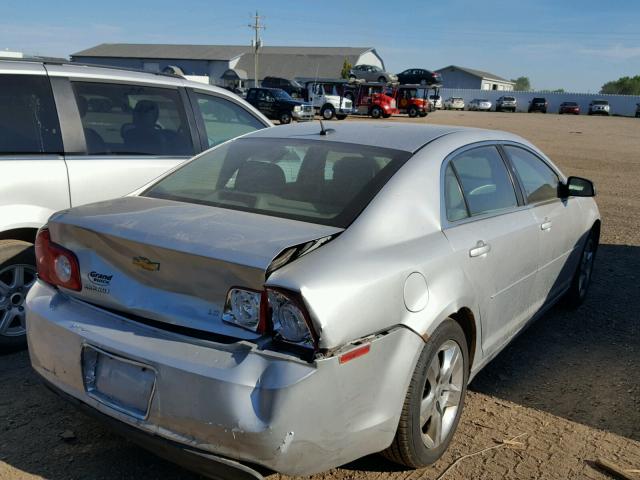 1G1ZG57B994137718 - 2009 CHEVROLET MALIBU LS SILVER photo 4