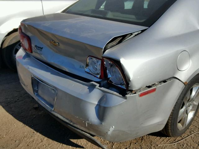 1G1ZG57B994137718 - 2009 CHEVROLET MALIBU LS SILVER photo 9