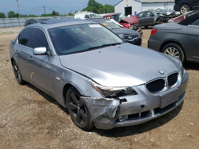 WBANF33546CS35499 - 2006 BMW 525 XI GRAY photo 1