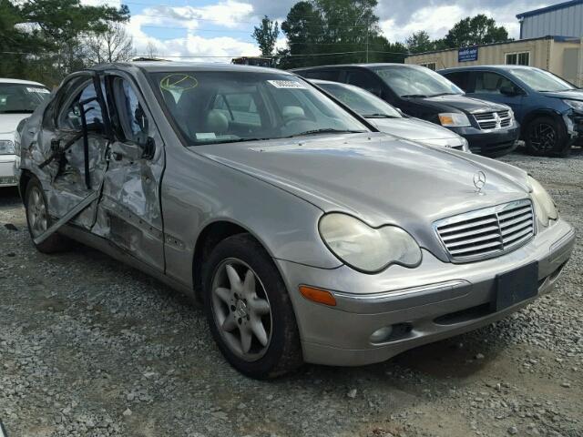 WDBRF61J13F345019 - 2003 MERCEDES-BENZ C 240 SILVER photo 1