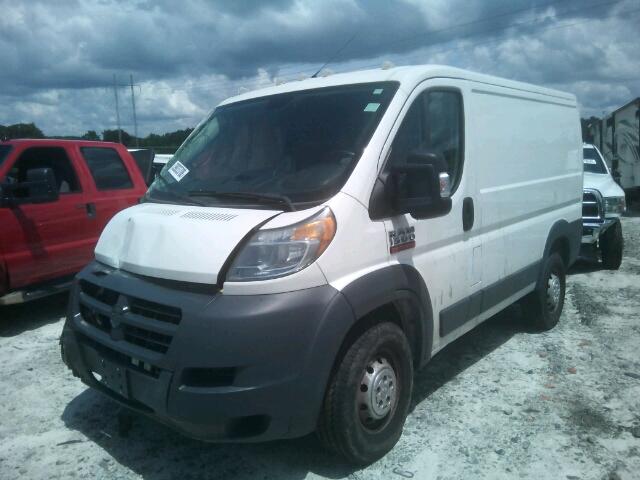 3C6TRVNGXHE511604 - 2017 RAM PROMASTER WHITE photo 2