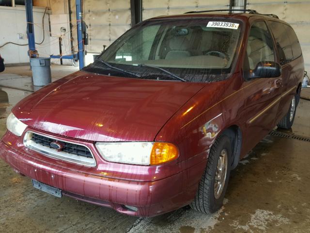 2FMZA5149WBC53694 - 1998 FORD WINDSTAR W MAROON photo 2