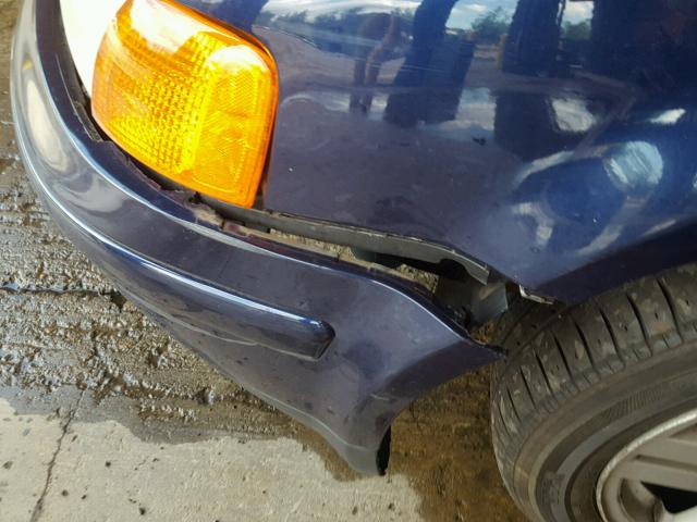 WVWBH63B31P020365 - 2001 VOLKSWAGEN PASSAT GLX BLUE photo 9