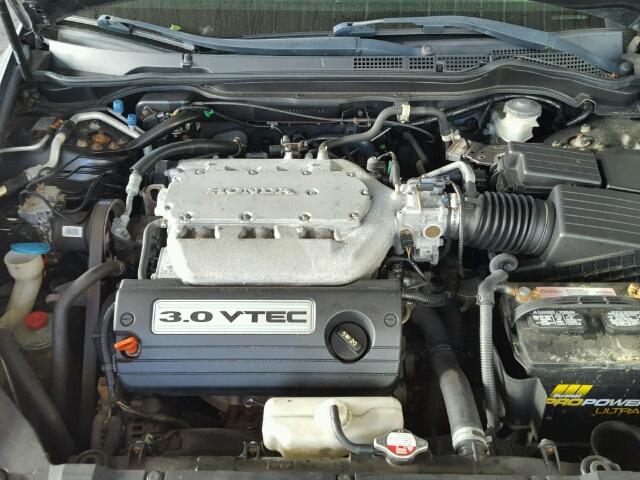 1HGCM66323A077250 - 2003 HONDA ACCORD LX BLUE photo 7