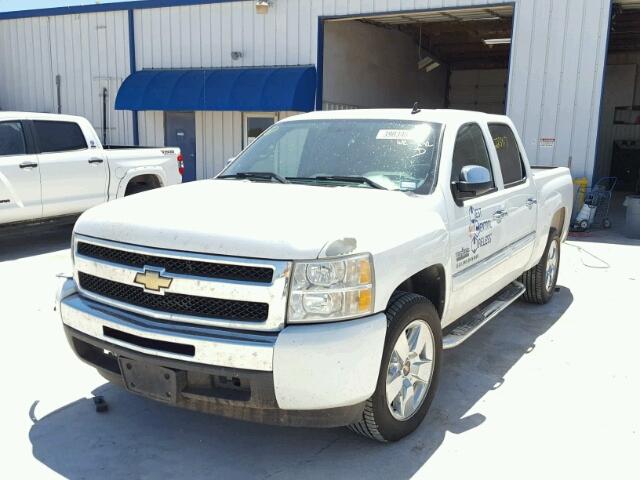 3GCEC23J69G283218 - 2009 CHEVROLET SILVERADO WHITE photo 2