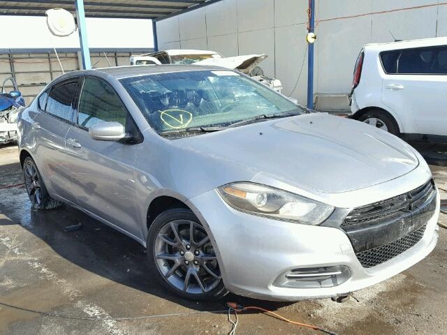 1C3CDFAA6FD390944 - 2015 DODGE DART SE GRAY photo 1