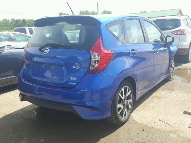 3N1CE2CP7FL431209 - 2015 NISSAN VERSA NOTE BLUE photo 4