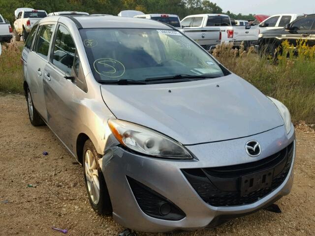 JM1CW2BL4C0104087 - 2012 MAZDA 5 SILVER photo 1