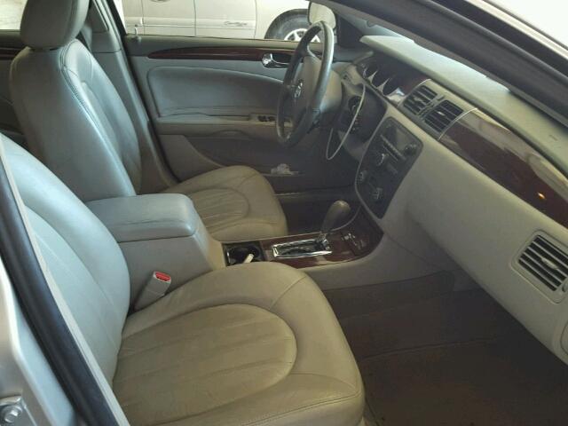 1G4HD57277U138189 - 2007 BUICK LUCERNE CX SILVER photo 5