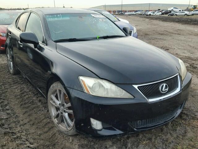 JTHBK262985078779 - 2008 LEXUS IS BLACK photo 1