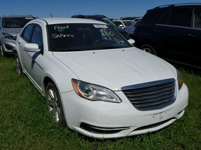 1C3CCBBB8DN734817 - 2013 CHRYSLER 200 WHITE photo 1